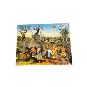 Vintage MB Caprice Grape Harvest Peter Heij 1000 Pc Puzzle
